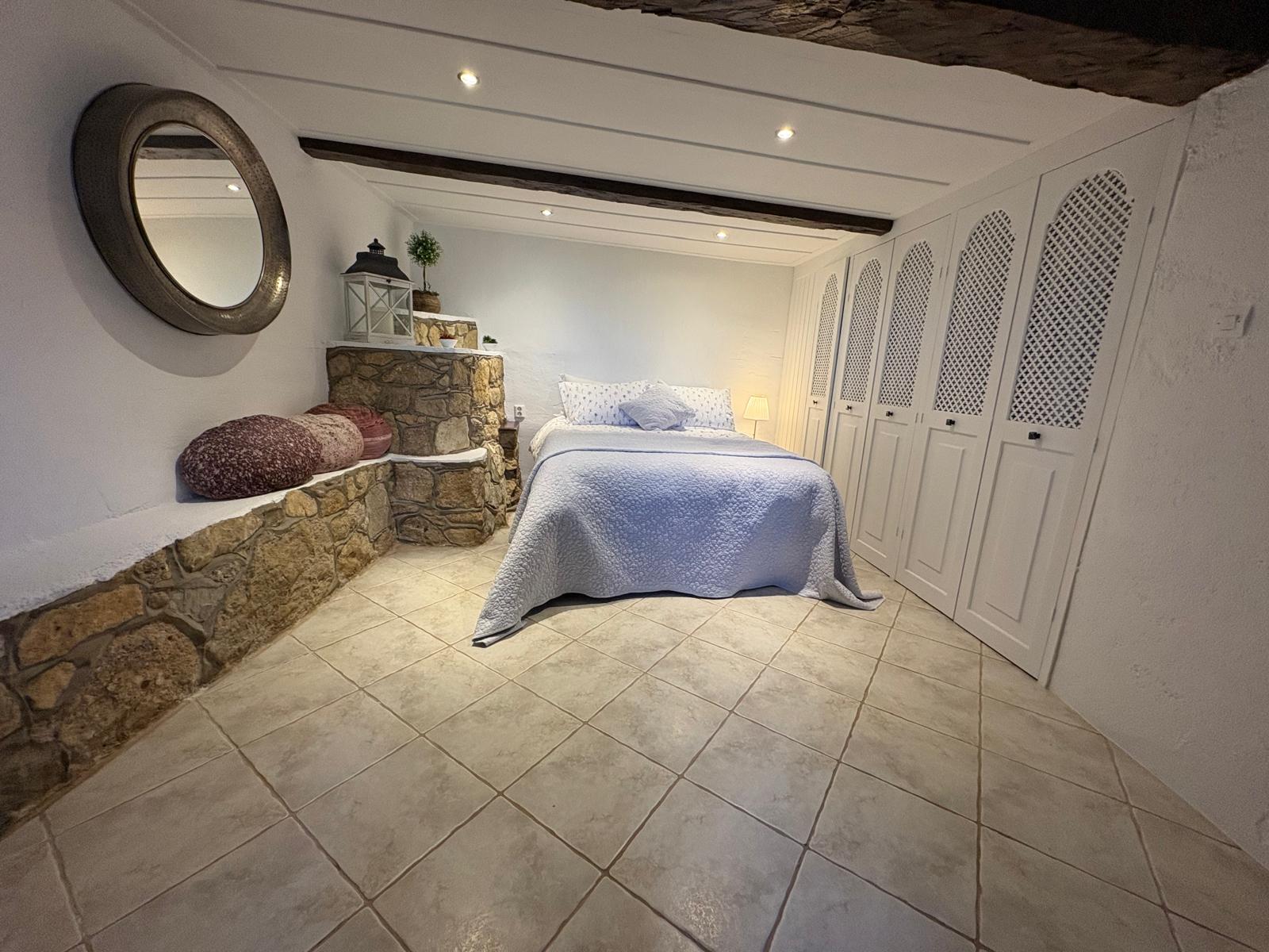 Main bedroom in the Katouna house